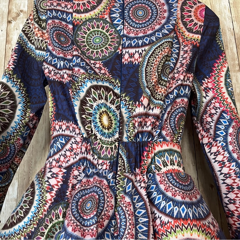 Colorful Patterned Dress Size Small - Picture 8 of 13